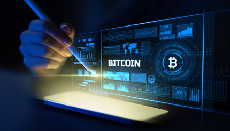 Bitcoin Digital Currency and Blockchain Network for Financial Technology Innovation.