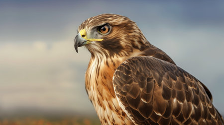Red-tailed Hawk (Buteo jamaicensis)の素材