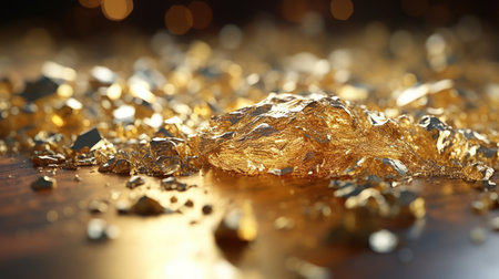 Abstract luxury swirling gold UHD wallpaperの素材