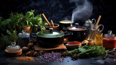 Cooking ingredients UHD wallpaperの素材