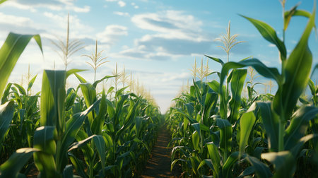 Crop field UHD wallpaperの素材