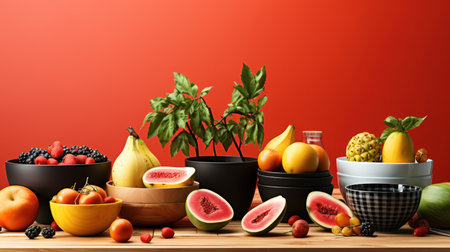 Papaya UHD wallpaperの素材