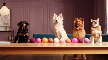 Different pets UHD wallpaperの素材