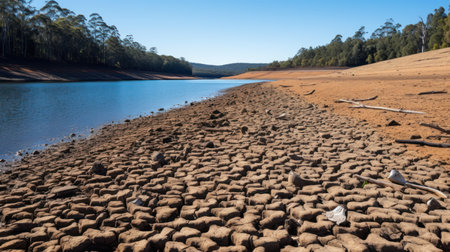 dry dam UHD wallpaperの素材