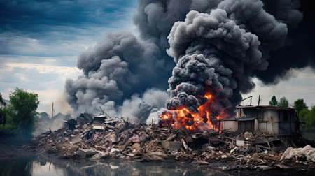 Environmental problems UHD wallpaperの素材