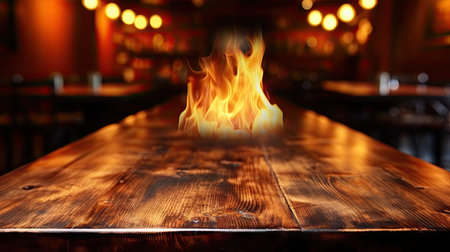 Empty wooden table UHD wallpaperの素材