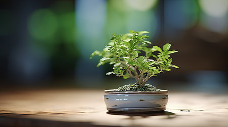 Small tree in the pot UHD wallpaperの素材