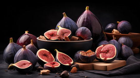 Fresh figs UHD wallpaperの素材