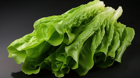 Fresh green lettuce UHD wallpaperの素材