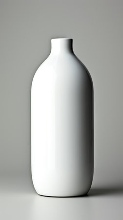 A blank white bottle UHD wallpaperの素材