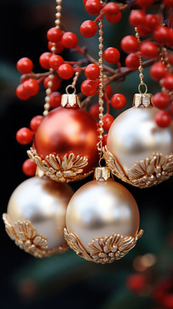 Sparkling ornaments UHD wallpaperの素材