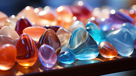 Glass pebbles UHD wallpaperの素材