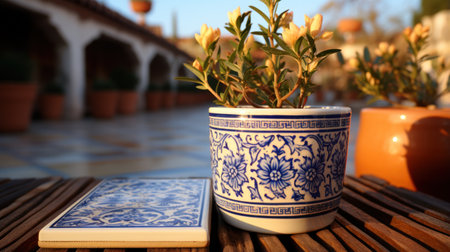 Cup square coasters mockup UHD wallaperの素材