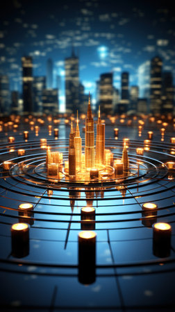 Cyber tech type image UHD  wallpaperの素材