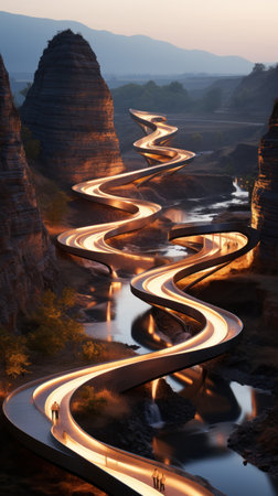 A_high-definition photograph of a gleaming (UHD Wallpaper)の素材