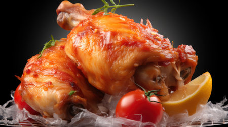 Grill sausages Chicken Beef UHD Wallpaperの素材