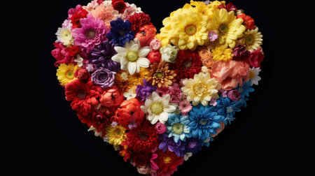 hearts on the pastel UHD Wallpaperの素材