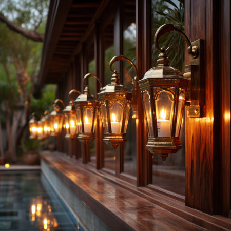 outdoor wall lights UHD Wallpaperの素材