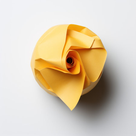 Light orange empty round paper UHD wallpaperの素材