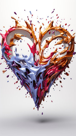 Realistic Render art work with black and white (UHD Wallpaper)の素材