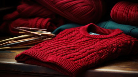 Handcrafted Knitting UHD Wallpaperの素材