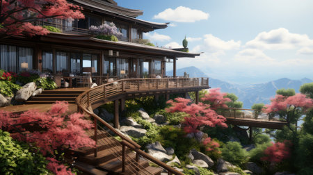 Beautiful scenery light UHD wallpaperの素材