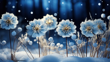 mering dance of snowflake UHD Wallpaperの素材