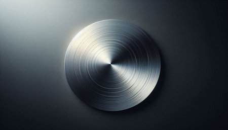 Metal plate with metal texture. 3d rendering, 3d illustration.