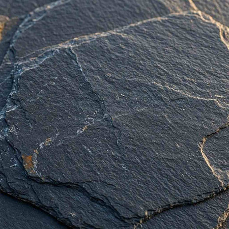 Close up of black stone surface. Abstract background and texture for design.