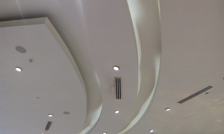 Gypsum false ceiling and Coves for indirect lighting to make a decorative look for an mumbai...