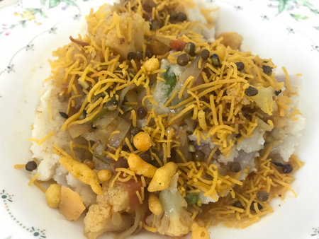 Famous south indian breakfast food semolina fry with mixture and combination makes an healthy food...