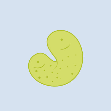 blue isolated chip fish logoのイラスト素材
