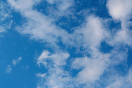 Beautiful white clouds