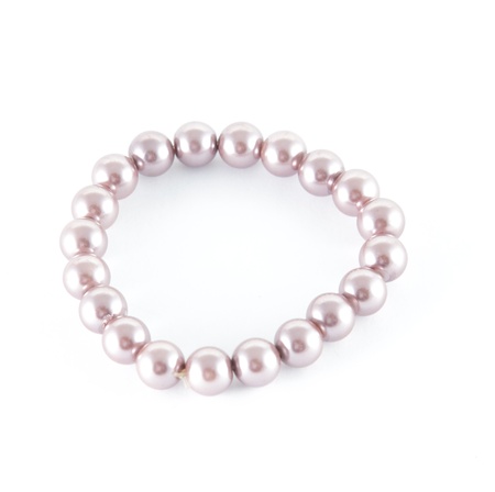 White braceletの写真素材