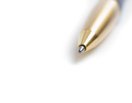 Blue penの写真素材