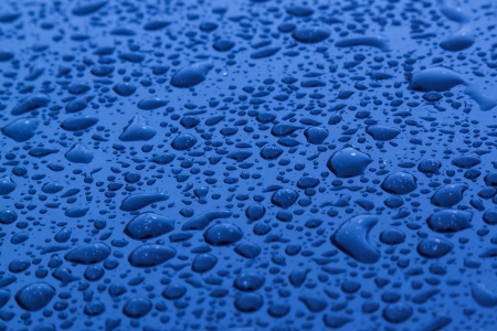 Splash water over white backgroundの写真素材