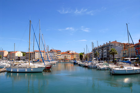 port of Seyneの写真素材