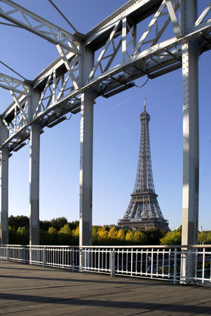 Eiffel Tower of Parisの写真素材