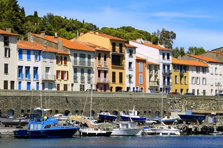 village port Franceの写真素材