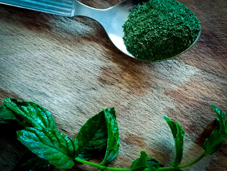 healthy natural herbs and spices