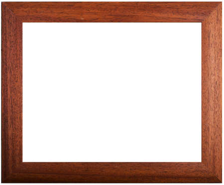Picture frame and white backgroundの写真素材
