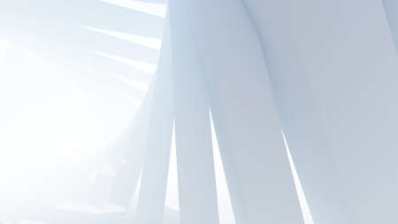 Corporate Background, Abstract Wall Background. Minimal Graphic Design, 3D Renderingの写真素材