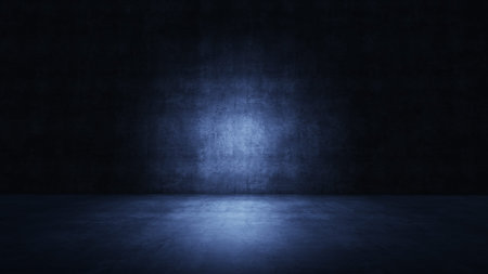 Product Showcase Spotlight Background 3D Rendering