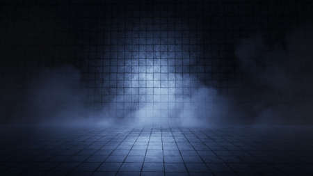 Product Showcase Spotlight Background 3D Renderingの写真素材