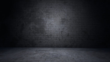 Product Showcase Spotlight Background 3D Renderingの写真素材