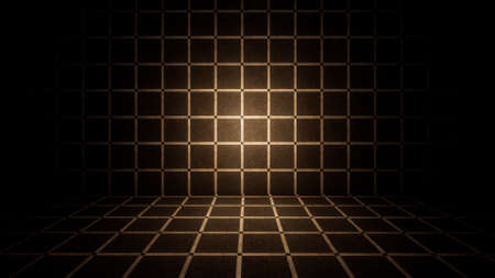 Product Showcase Spotlight Background 3D Renderingの写真素材