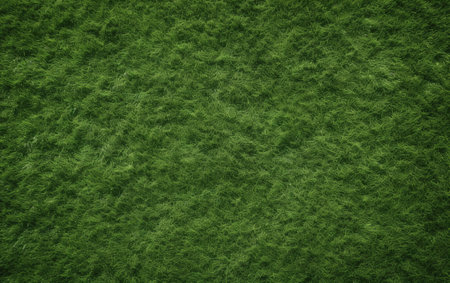 Top view artificial grass soccer field background textureの素材