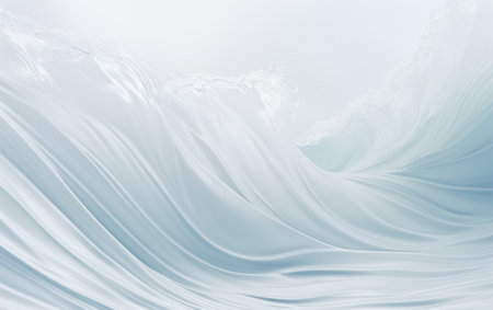Wave textures white backgroundの素材