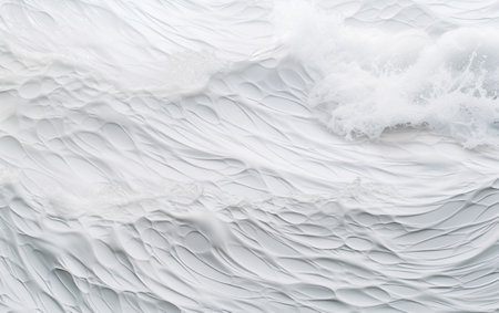 Wave textures white backgroundの素材