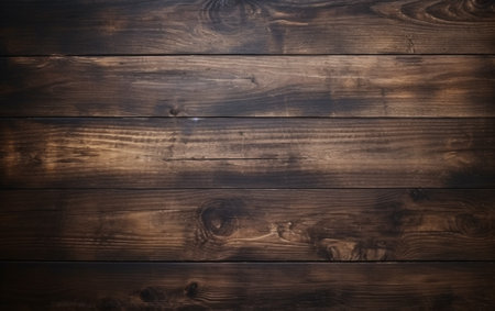 Dark old wooden table empty texture backgroundの素材